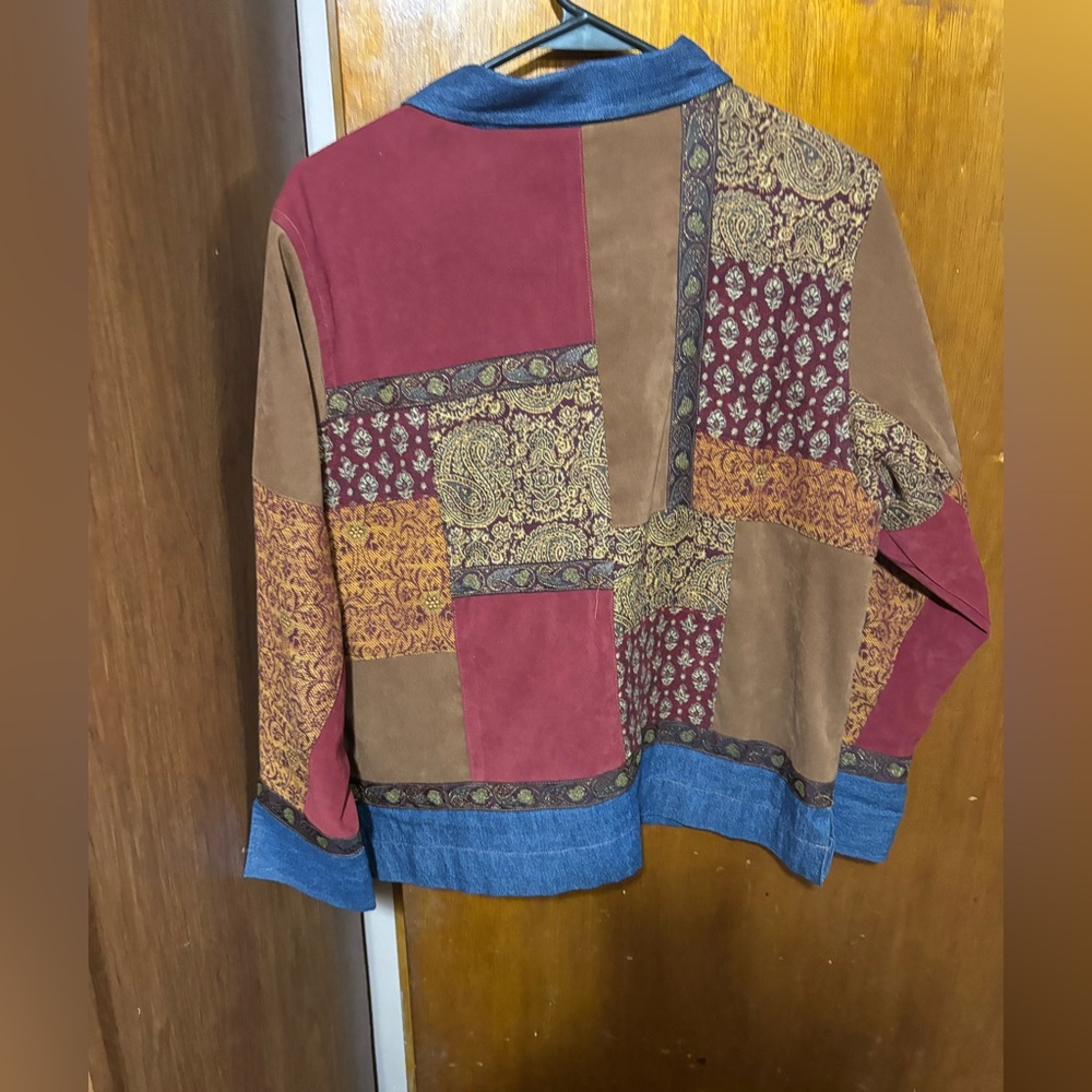 Bechamel Medium Petites Patchwork Denim Moleskin … - image 2